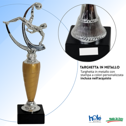 Premio calcistico personalizzato 33 cm | Cod. 14.553