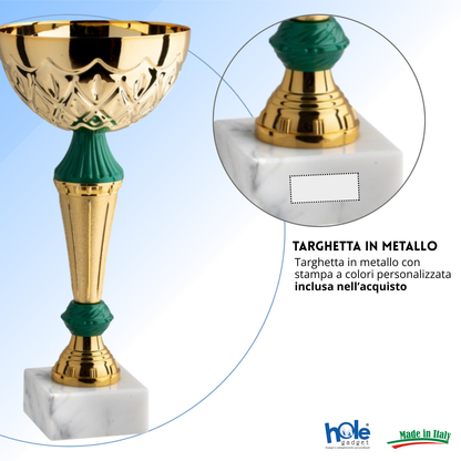 Set di 4 premiazioni 28 - 25 - 24 - 22 cm | Cod. 13.589G