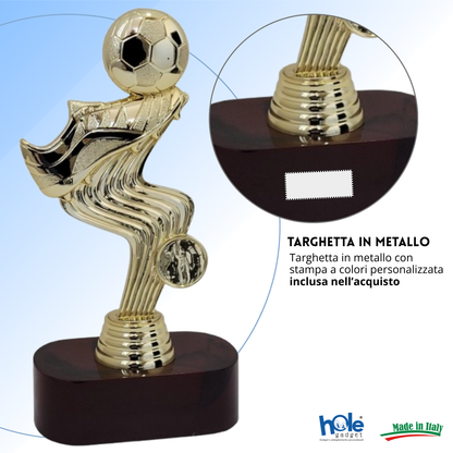 Premio calcistico personalizzato 22 cm | Cod. 14.507A