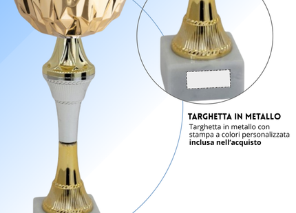 Tris di premiazioni 26 - 23 - 21 cm | Cod. 13.599G