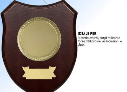 Crest in legno personalizzato | Cod. 25.625D