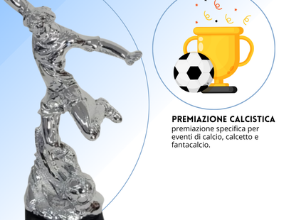 Premio calcistico personalizzato 26 cm | Cod. 14.550A