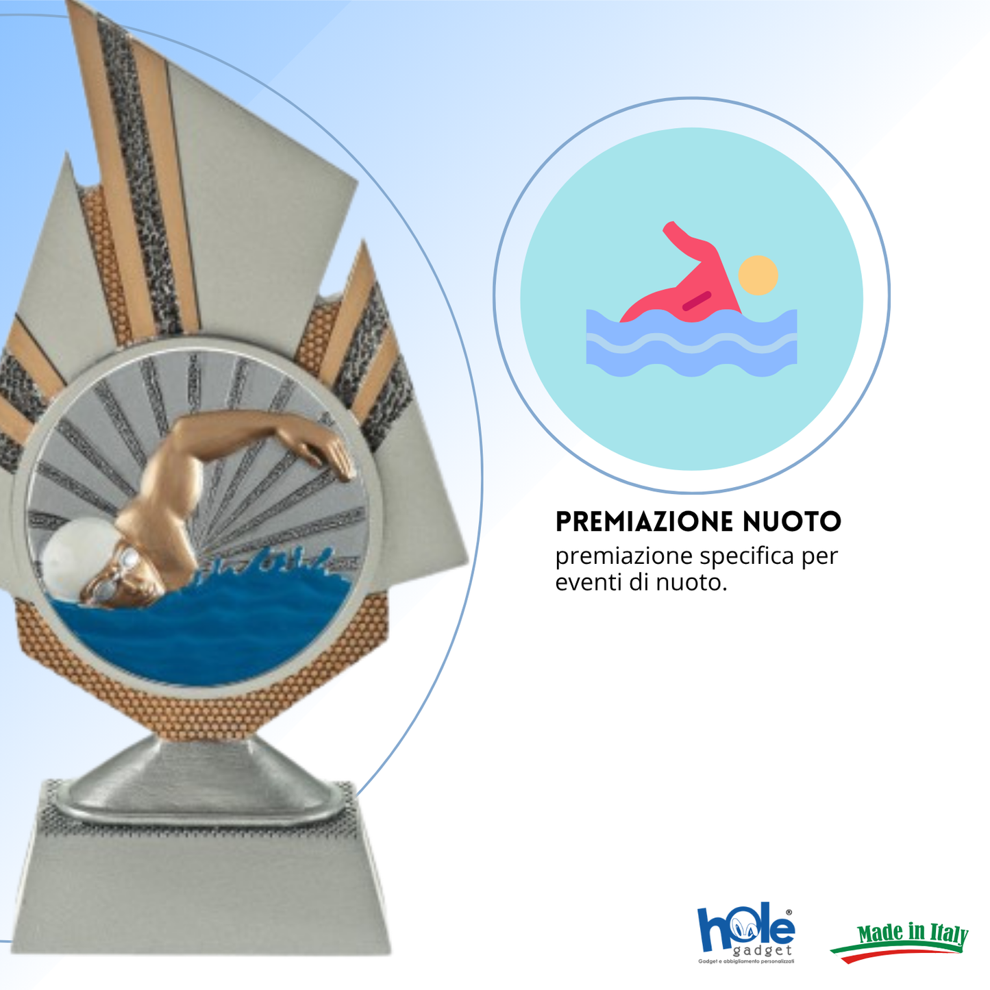 Premiazioni personalizzate Nuoto | Cod. 24.798.26