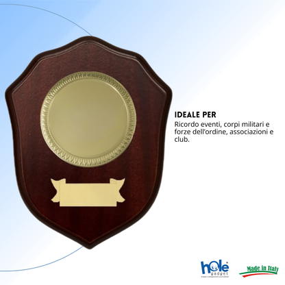 Crest in legno personalizzato | Cod. 25.625A