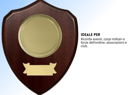 Crest in legno personalizzato | Cod. 25.625C