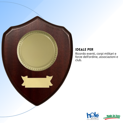 Crest in legno personalizzato | Cod. 25.625C