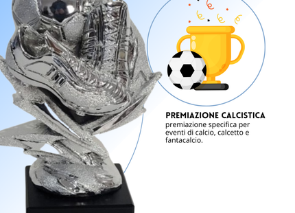Premio calcistico personalizzato 19 cm | Cod. 14.550B