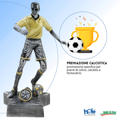 Premio calcistico personalizzato 28 cm | Cod. 14.530