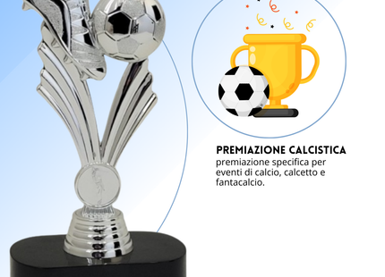 Premio calcistico personalizzato 22 cm | Cod. 14.525A