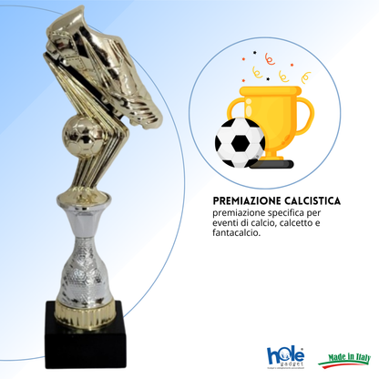 Premio calcistico personalizzato 28 cm | Cod. 14.554