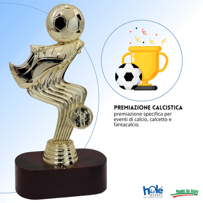 Premio calcistico personalizzato 22 cm | Cod. 14.507A