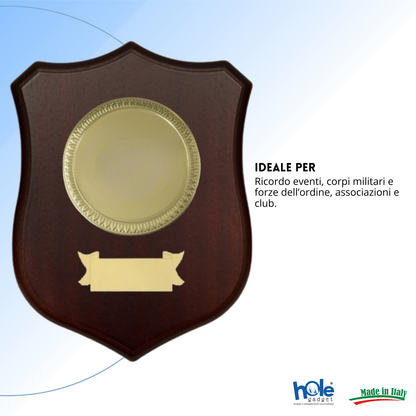 Crest in legno personalizzato | Cod. 25.625B