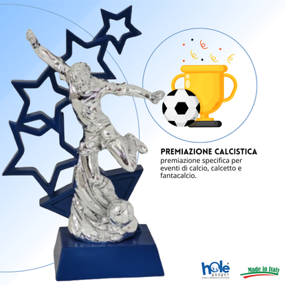 Premio calcistico personalizzato 28 cm | Cod. 14.556