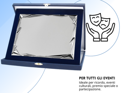 Targa personalizzata con astuccio 31x5 cm | Cod. 19.76.31