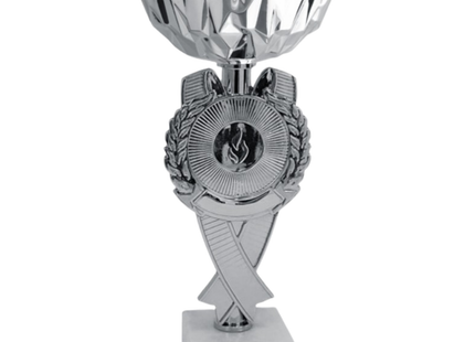Coppa da 23 cm con tazza in metallo e base in marmo | Cod. 13.601S