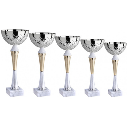 Set di 5 coppe personalizzate 35 - 33 - 3 - 27 - 25 cm | Cod. 13.049S