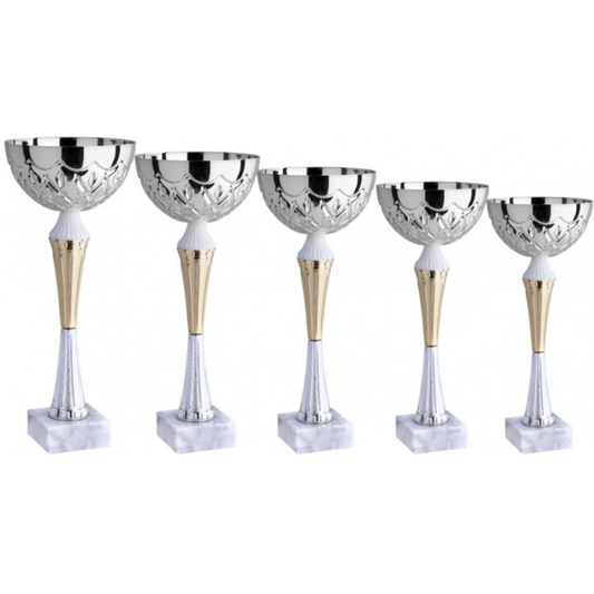 Set di 5 coppe personalizzate 35 - 33 - 3 - 27 - 25 cm | Cod. 13.049S