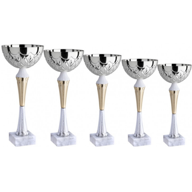 Set di 5 coppe personalizzate 35 - 33 - 3 - 27 - 25 cm | Cod. 13.049S