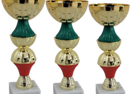Tris di premiazioni 21 - 20 - 19 cm | Cod. 13.419G