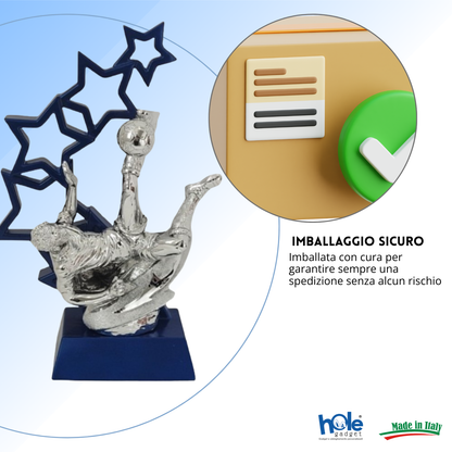 Premio calcistico personalizzato 28 cm | Cod. 14.555