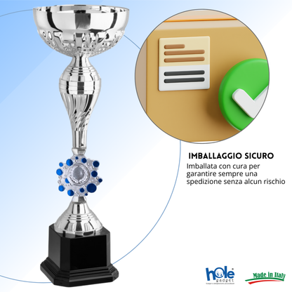 Tris di premiazioni economiche 38 - 35 - 31 cm | Cod. 12.299