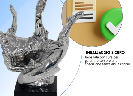 Premio calcistico personalizzato 26 cm | Cod. 14.550C
