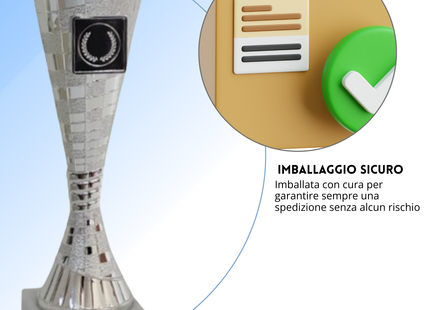 Tris di premiazioni economiche 29 - 26 - 25 cm | Cod. 12.319