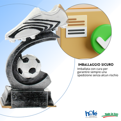 Premio calcistico personalizzato 19 cm | Cod. 15.020