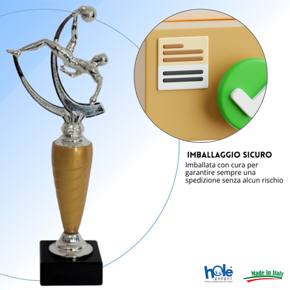Premio calcistico personalizzato 33 cm | Cod. 14.553