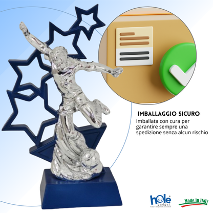 Premio calcistico personalizzato 28 cm | Cod. 14.556