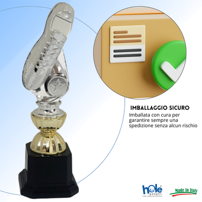 Premio calcistico personalizzato 26 cm | Cod. 14.540C