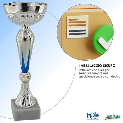 Tris di premiazioni 30 - 27 - 24 cm | Cod. 13.439