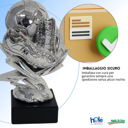 Premio calcistico personalizzato 19 cm | Cod. 14.550B