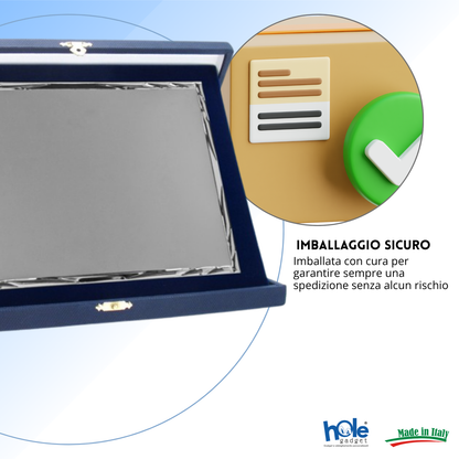 Targa personalizzata con astuccio 31x25 cm | Cod. 19.91.31