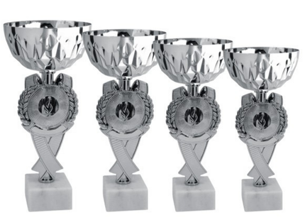 Set di 4 premiazioni 23 - 22 - 21 - 20 cm | Cod. 13.609S