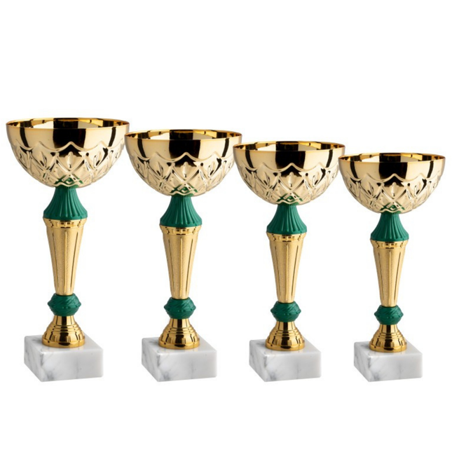 Set di 4 premiazioni 28 - 25 - 24 - 22 cm | Cod. 13.589G