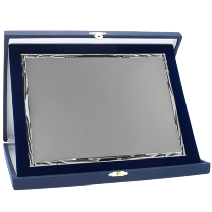 Targa personalizzata con astuccio 26x21 cm | Cod. 19.91.26