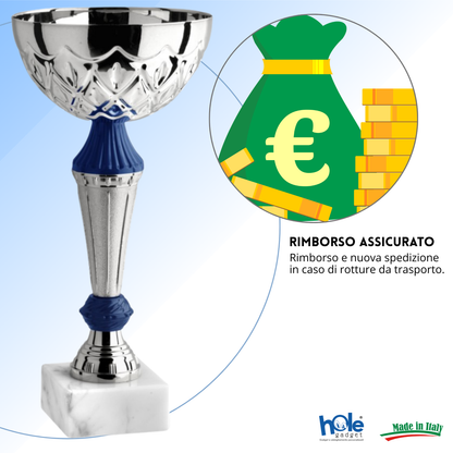 Set di 4 premiazioni 28 - 25 - 24 - 22 cm | Cod. 13.589S