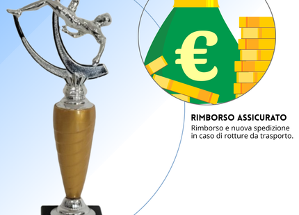 Premio calcistico personalizzato 33 cm | Cod. 14.553