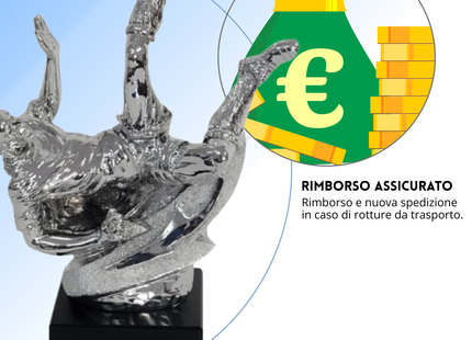 Premio calcistico personalizzato 26 cm | Cod. 14.550C