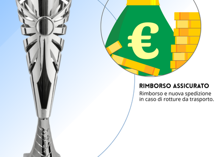 Coppa da 36 cm in ABS con base in marmo | Cod. 12.961G (Copia)