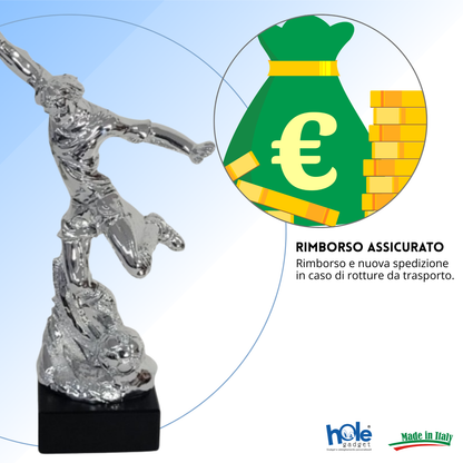 Premio calcistico personalizzato 26 cm | Cod. 14.550A