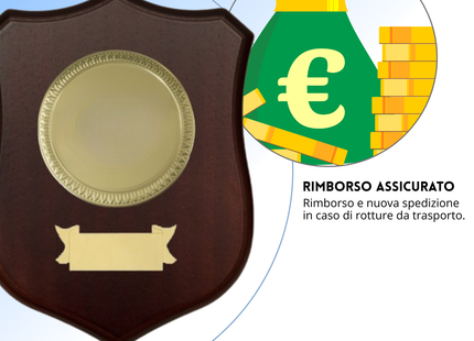 Crest in legno personalizzato | Cod. 25.625B