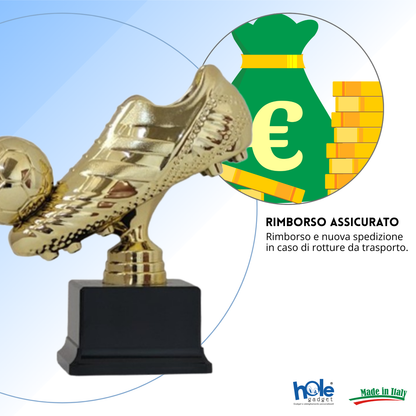 Premio calcistico personalizzato 22 cm | Cod. 14.550E