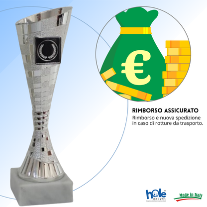 Tris di premiazioni economiche 29 - 26 - 25 cm | Cod. 12.319