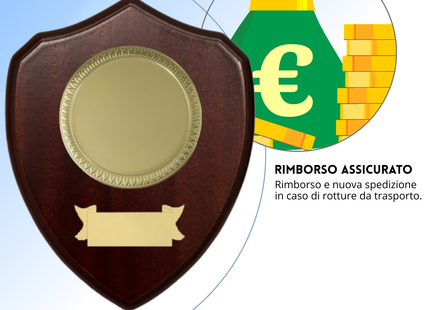 Crest in legno personalizzato | Cod. 25.625C