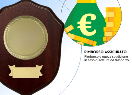Crest in legno personalizzato | Cod. 25.625A