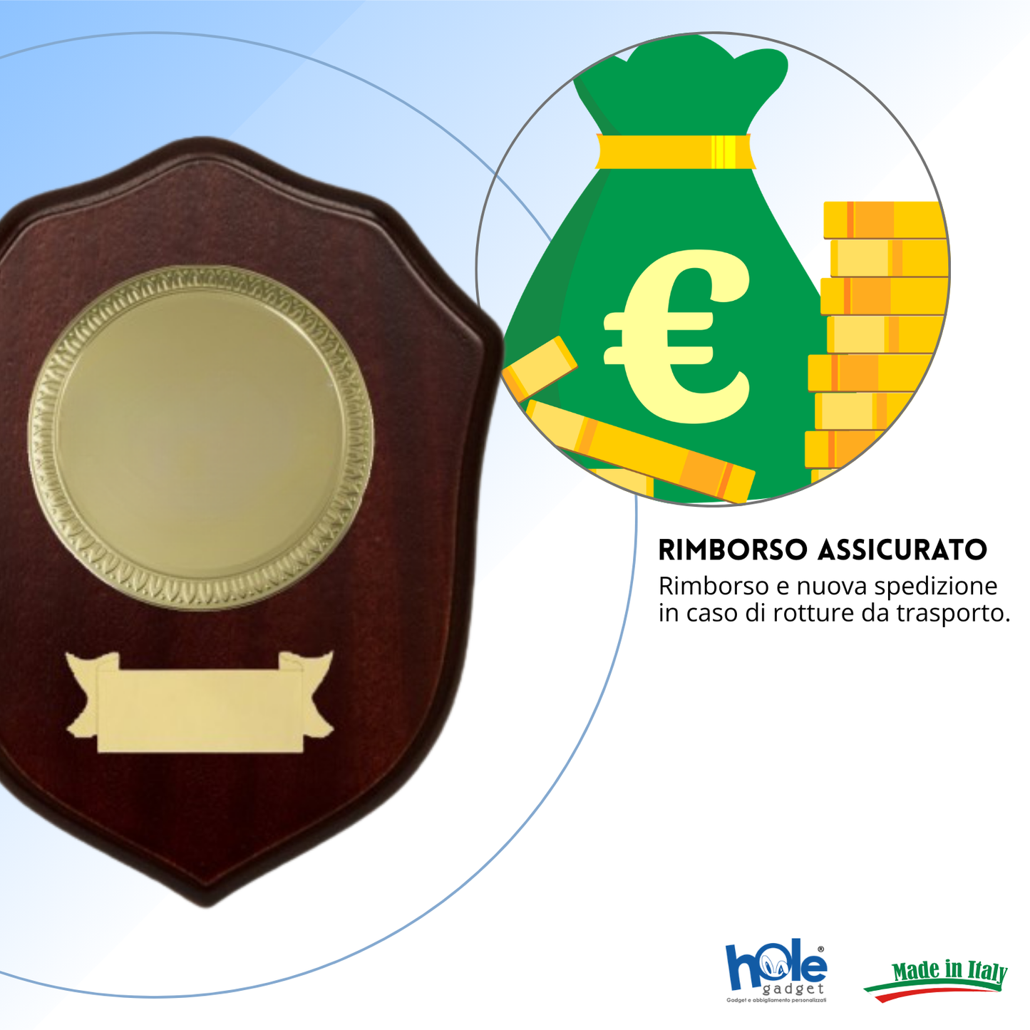 Crest in legno personalizzato | Cod. 25.625A