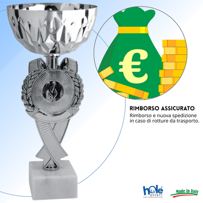 Set di 4 premiazioni 23 - 22 - 21 - 20 cm | Cod. 13.609S