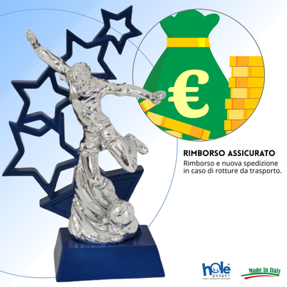 Premio calcistico personalizzato 28 cm | Cod. 14.556